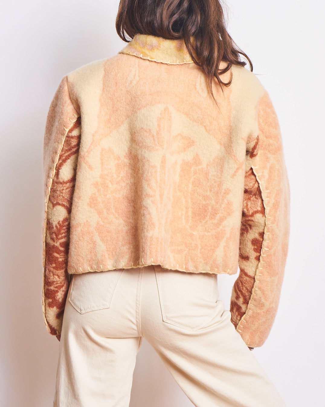 Moana Vintage Patchwork Blanket Jacket