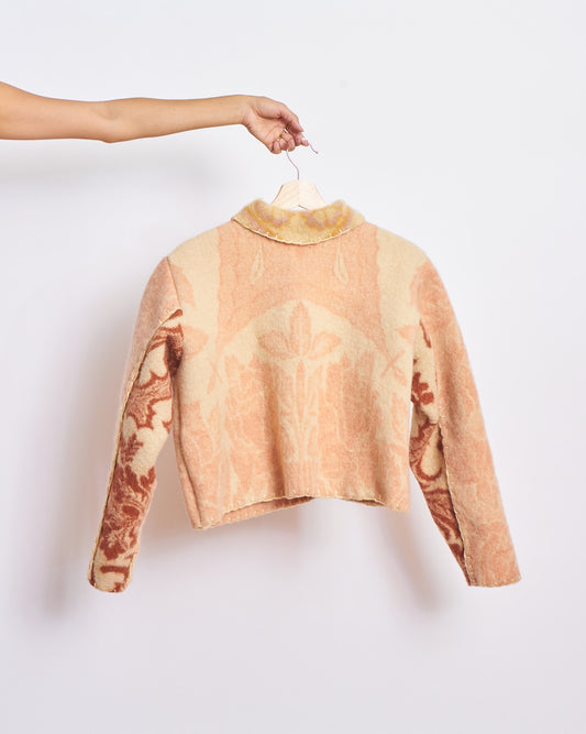 Moana Vintage Patchwork Blanket Jacket